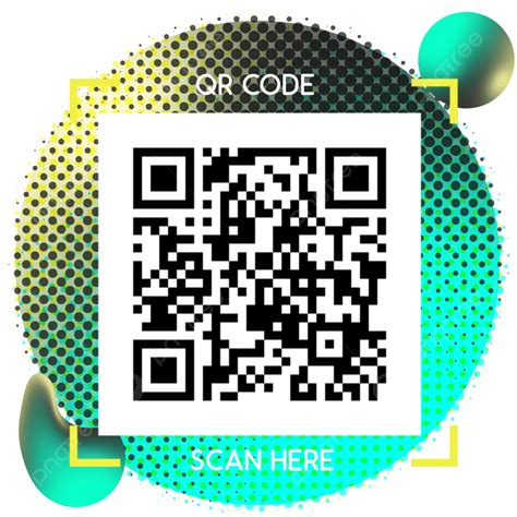 Scan Code White Transparent, Halftone Gradient Color Scan Code, Scan ...