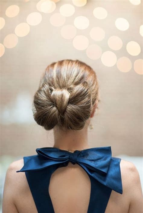 Ruffled Bow Hair