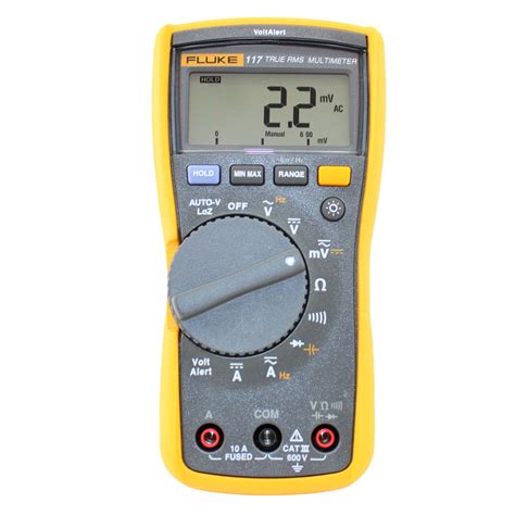 New Commercial Electrician's Digital Multimeter - Fluke 117 | Circuit Specialists