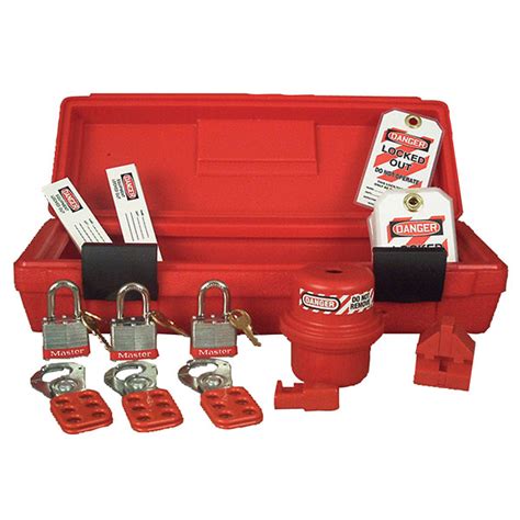 Brady General Purpose Lockout Tagout Kit from Cole-Parmer