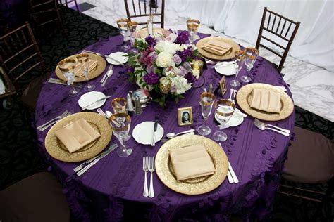 14-Purple, Green, & Gold Wedding - Significant Events of Texas – Event ...