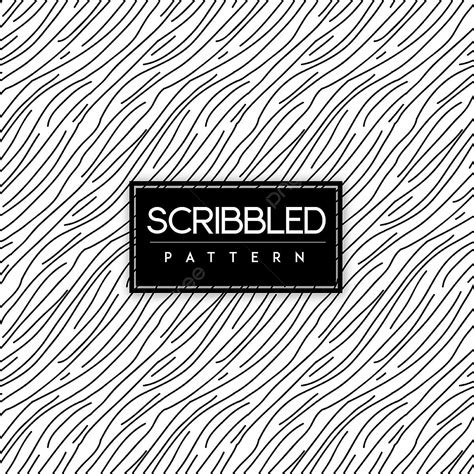 Black Scribble Vector Design Images, Black And White Scribble Seamless Pattern Background ...