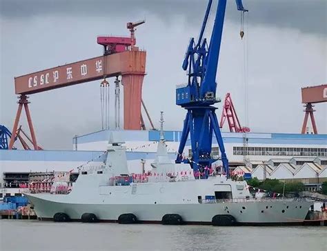 PLA Launches First Type 054B Frigate, Surpassing US Navy’s New Constellation-class Frigate