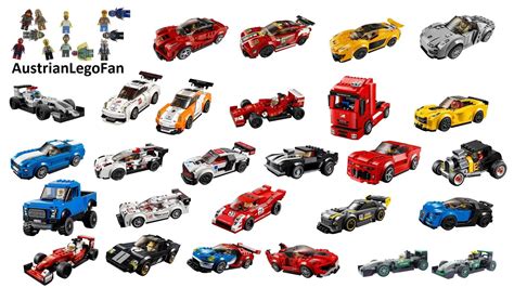 All Lego Speed Champions Cars ever made - Lego Speed Build Review - YouTube