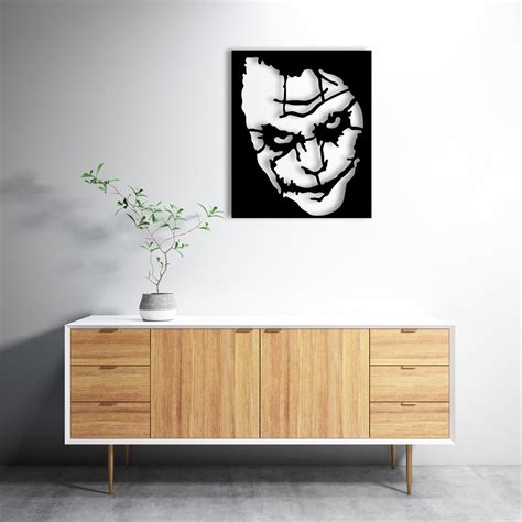 Metal Wall Decor, Metal Joker Wall Decor, Metal Mask Wall Decor, Joker ...