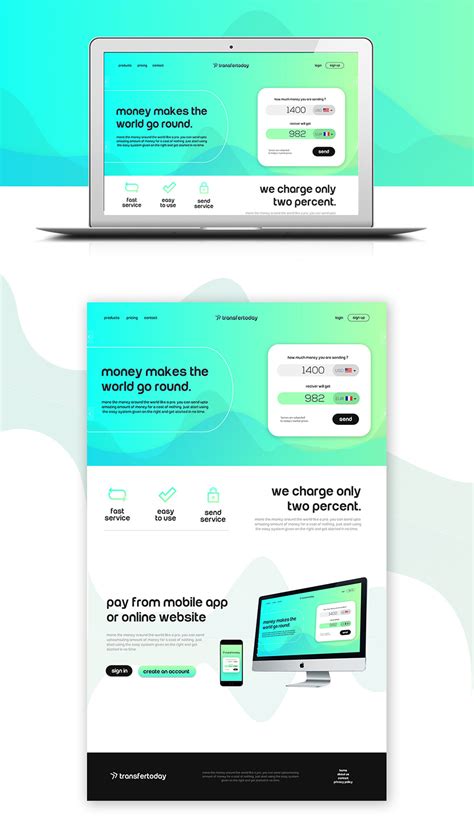 Money-Transfer-Website-Template-Free-PSD | FreePSD.cc – Free PSD files and Photoshop Resources ...