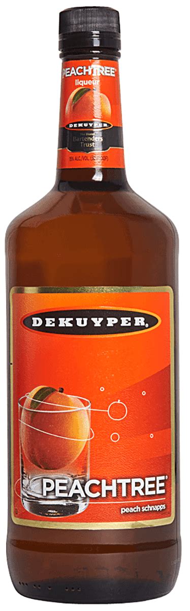 Dekuyper Peachtree Schnapps - 1 L | Bremers Wine and Liquor