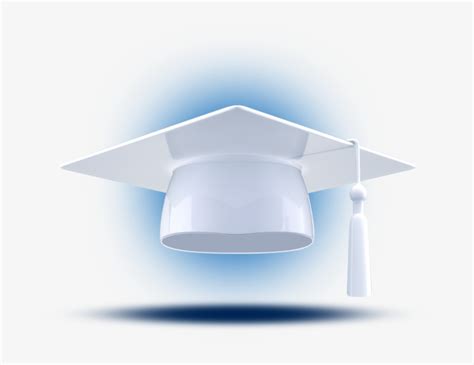 White Graduation Hat Png - White Graduation Cap Png Transparent PNG ...