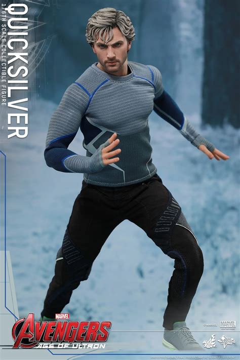 HT Hot Toys hottoys MMS302 Avengers Age of Ultron 1/6th Scale Quicksilver Collectible Figure ...