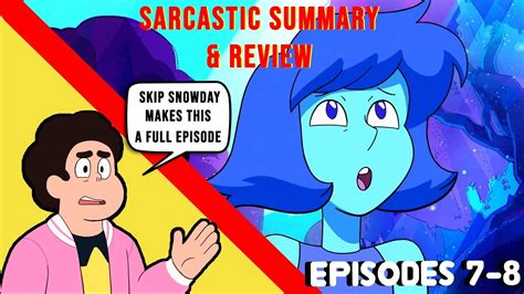 Sarcastic Summary Steven Universe Future Episodes 7 - 8 - YouTube