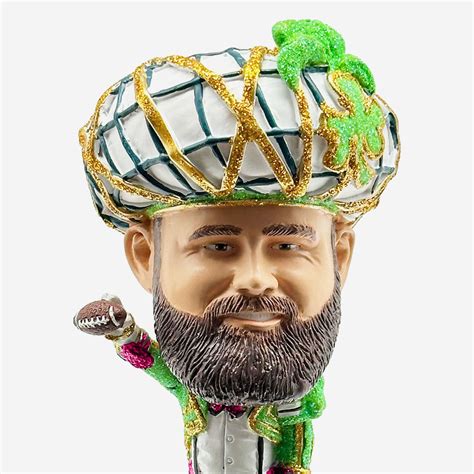 Jason Kelce Mummer Suit Mini Bighead Bobblehead FOCO