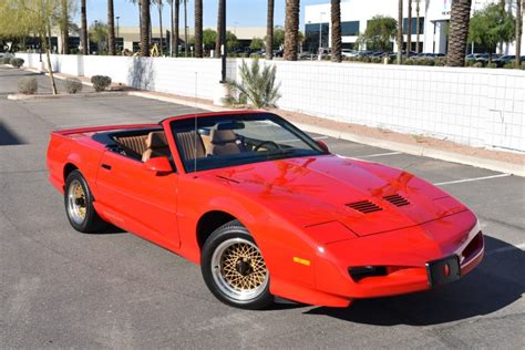 No Reserve: 28k-Mile 1991 Pontiac Firebird Trans Am Convertible for ...