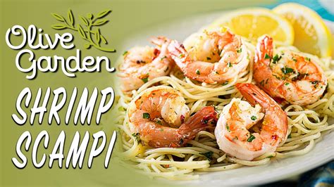 Olive Garden Shrimp Scampi Recipe | Easy, Baked Shrimp Scampi - YouTube