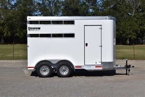 2021 Shadow 2 Horse Trailer Bumper Pull Horse Trailer :: Dixie Horse ...