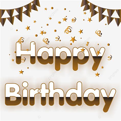 Happy Birthday Lettering With Glitter Decoration Text Effect AI For Free Download