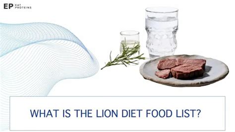 Lion Diet: A Beginner's Guide and Meal Plan