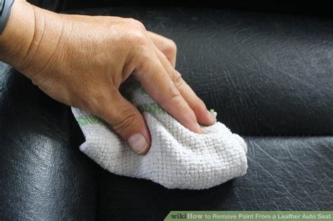 4 Ways to Remove Paint From a Leather Auto Seat - wikiHow