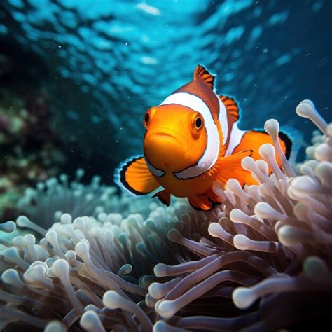 Premium Photo | Clown Fish in its Natural Habitat Wildlife Photography Generative AI