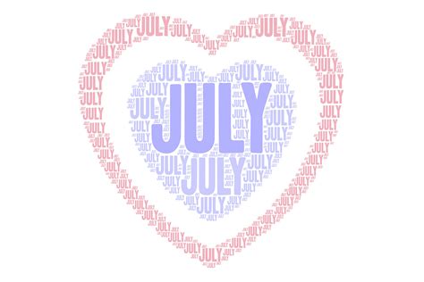 JULY Graphic by Design Creativega · Creative Fabrica