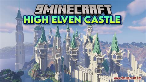 High Elven Castle Map (1.21.4, 1.20.1) - An Elegant Wonder - 9Minecraft.Net