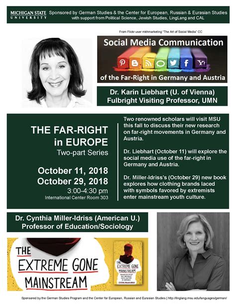 The Far-Right in Europe: Two-part Series – Department of Linguistics ...