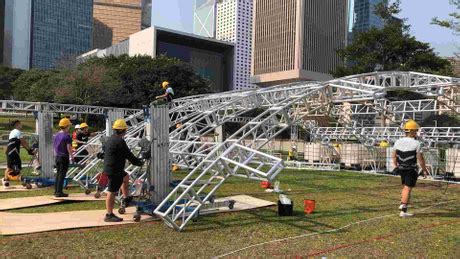 How do I assemble and disassemble a lighting truss? - DRAGON STAGE