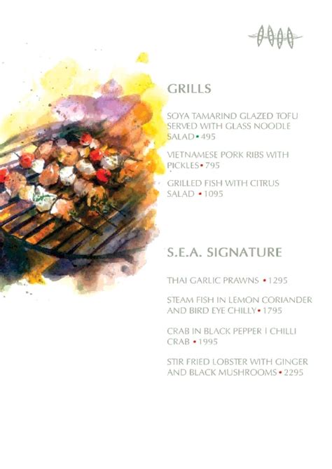 SEA Menu, Menu for SEA, Bardez, North Goa, Goa