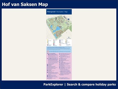 // Village map of Hof van Saksen | ParkExplorer