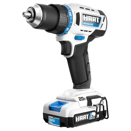 HART 20-Volt Brushless 1/2 Inch Hammer Drill Kit | lupon.gov.ph