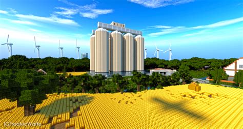 St. Joseph Grain Silos | Republic of Union Islands Minecraft Map