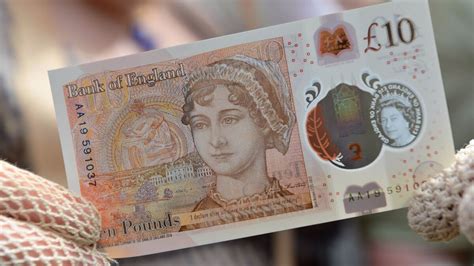 Jane Austen's 10-pound bank note, not without irony, is revealed - Los ...