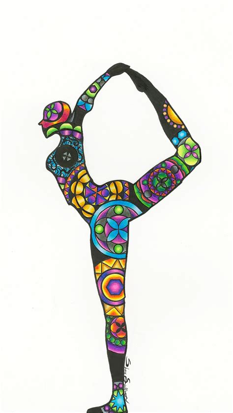 Mandala Yoga Pose by SullivanArtwork on DeviantArt