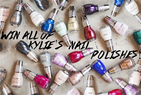 GIVEAWAY: Win All 20 Colors Of Kylie Jenner's New Nail Polish *PLUS* A Kylie Lip Kit!