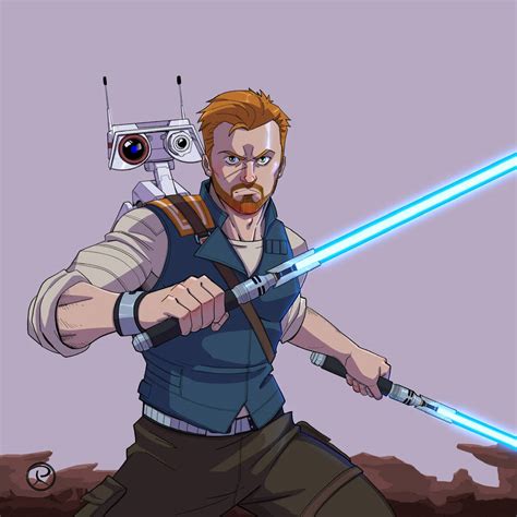 Cal Kestis - Jedi Survivor by RomanMixedArt on DeviantArt