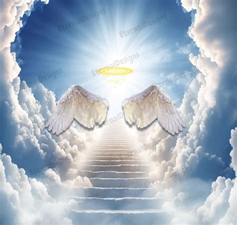 In Loving Memory PNG Memorial Background stairway to Heaven Heaven Background Memorial Design ...