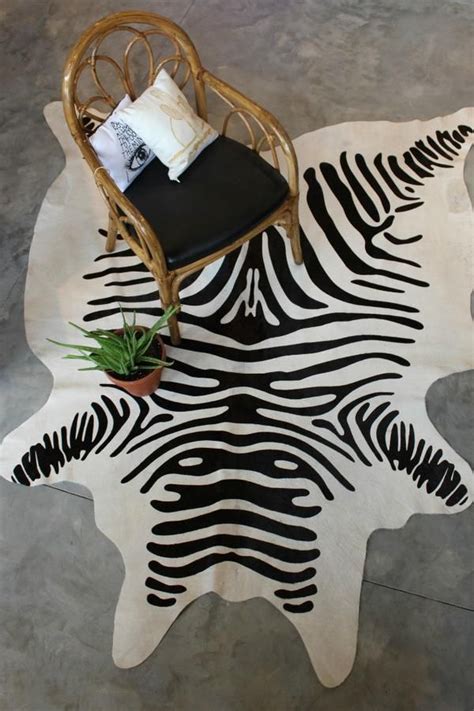 ZEBRA COWHIDE RUG | Zebra cowhide rug, Zebra cowhide, Cow hide rug