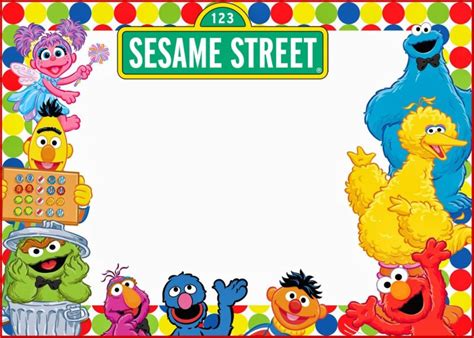 Elmo and Sesame street Birthday Party Invitation - Free Invitation ...