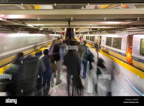 Embarcadero BART Station Stock Photo - Alamy