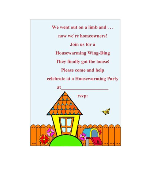 Invitations Housewarming Gifts