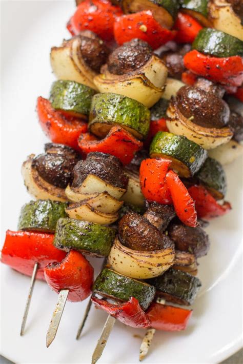 Vegetable Kebabs - The Clean Eating Couple