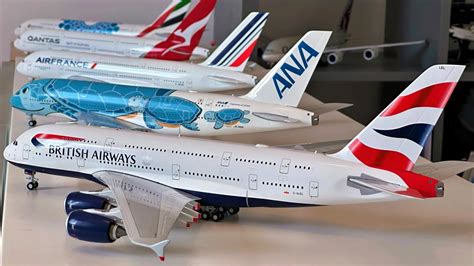 British Airways Airbus A380, 1:200 Diecast model Unboxing / Gemini Jets ...