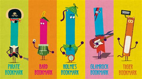 Meet the Bookmark Characters of World Book Day | STASH MAGAZINE ...