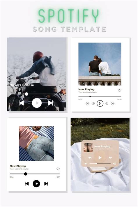 Spotify Wrapped Template Canva