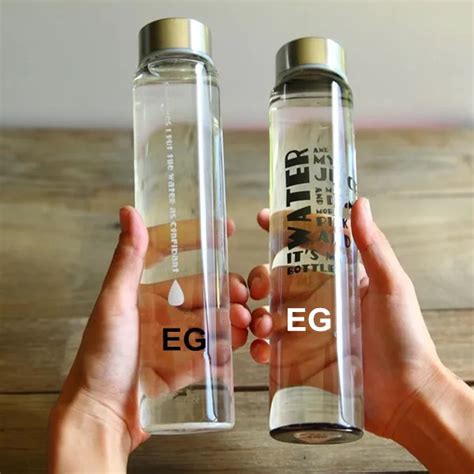 Glass Voss Water Bottle Reusable - slidesharetrick