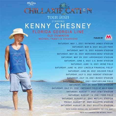 Kenny Chesney Tour Dates 2022 & 2023 | Setlists | News | Tickets