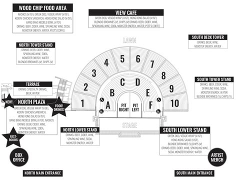 Greek Theater Los Angeles Interactive Seating Chart | Two Birds Home