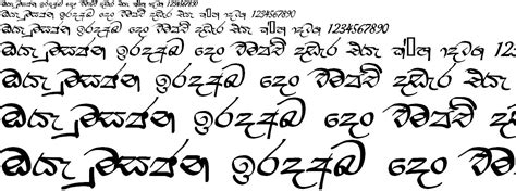 4u Nadeesha Font Download 🔴 Free Sinhala Font