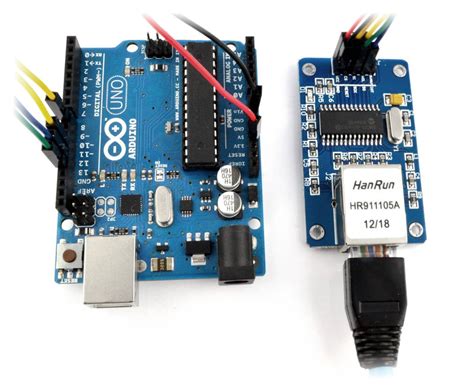 Arduino connection with Ethernet ENC28J60 module Botland - Robotic Shop