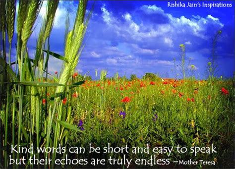 Kind words can be short and easy to speak .... - Inspirational Quotes ...