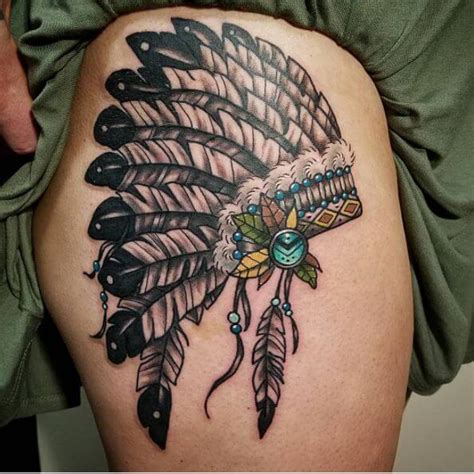 50+ Traditional Native American Tattoos With Meaning (2018) | TattoosBoyGirl